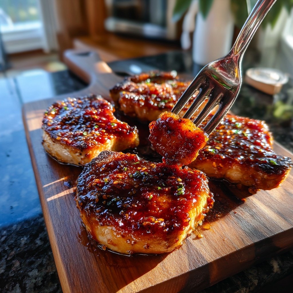 Honey Garlic Pork Chops