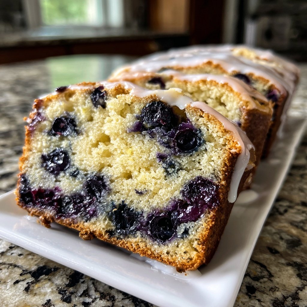 Blueberry Lemon Breakfast Bread