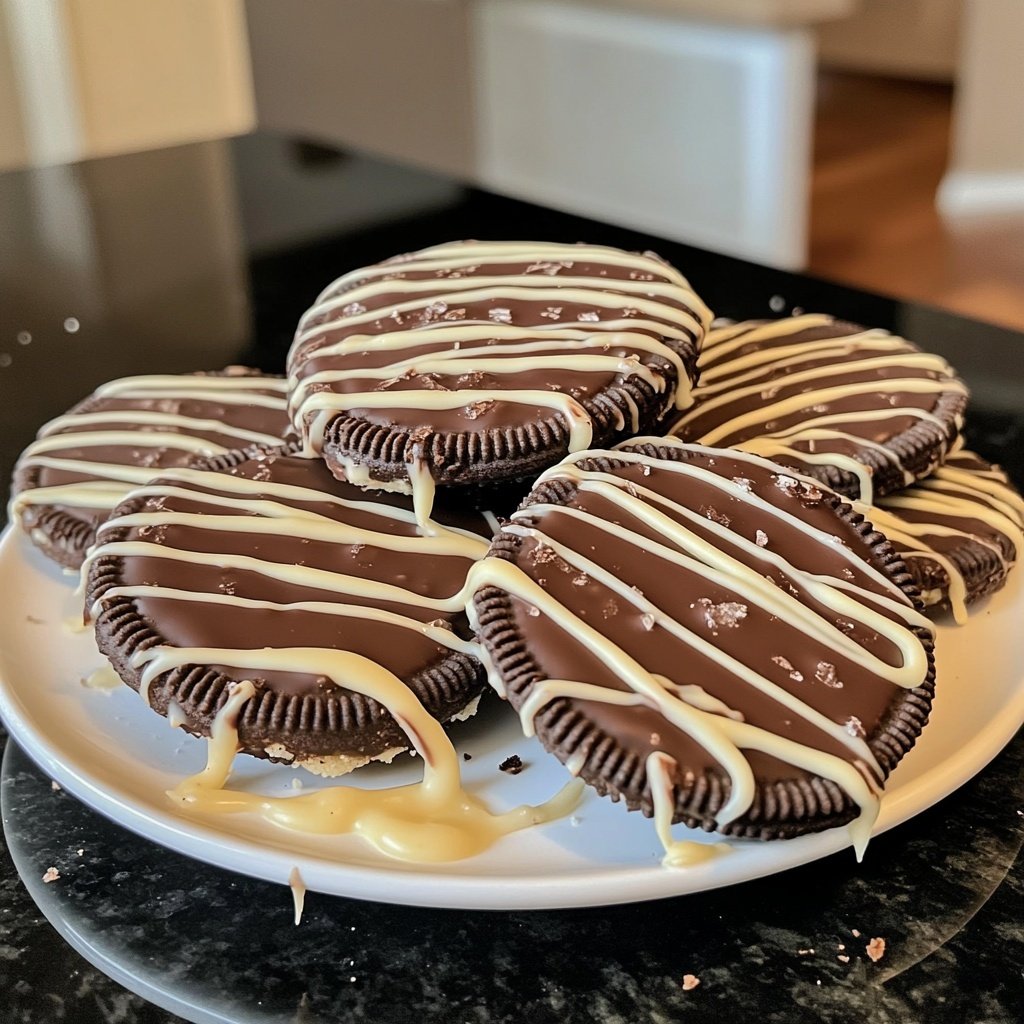 Valentines Treats Chocolate Covered Oreos