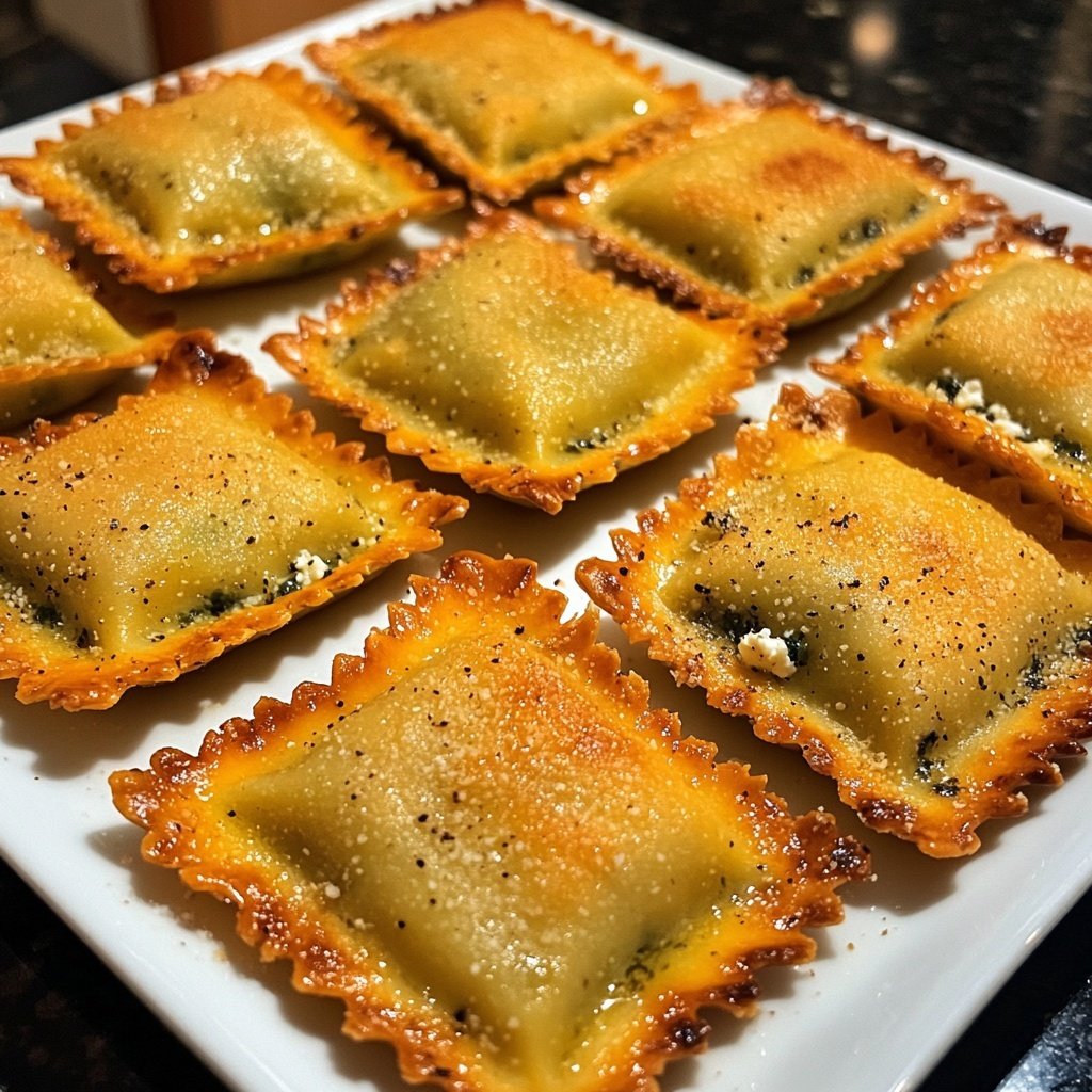 Crispy Ravioli Appetizer