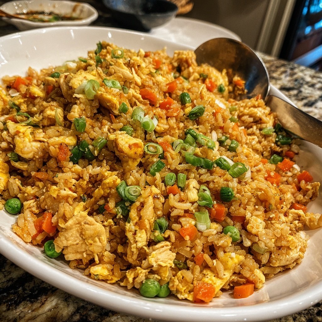Homemade Chicken Fried Rice